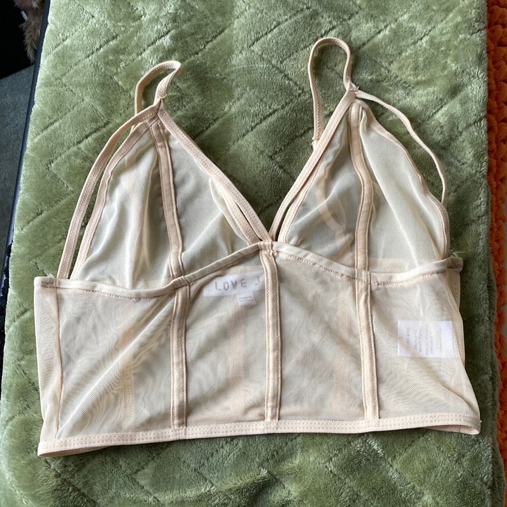 Mesh Crop Top